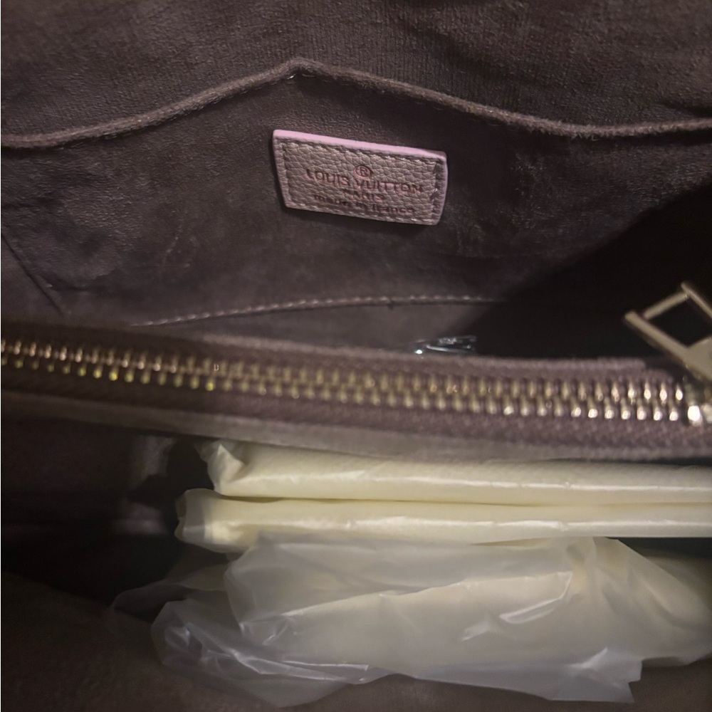 Source Unknown Light Pink Monogram Shoulder Bag - image 3